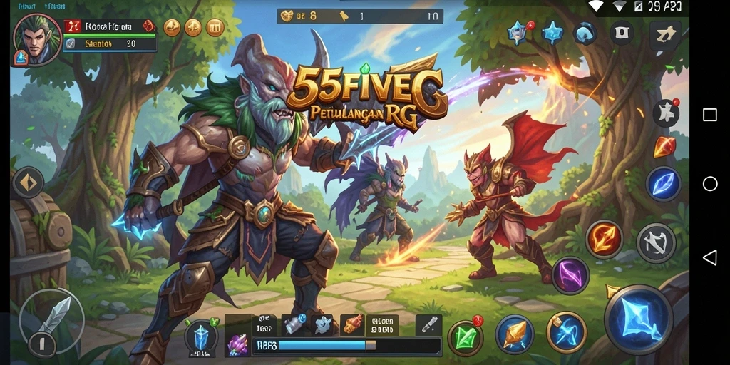 Gameplay seru dan grafis memikat dari 55FIVE.