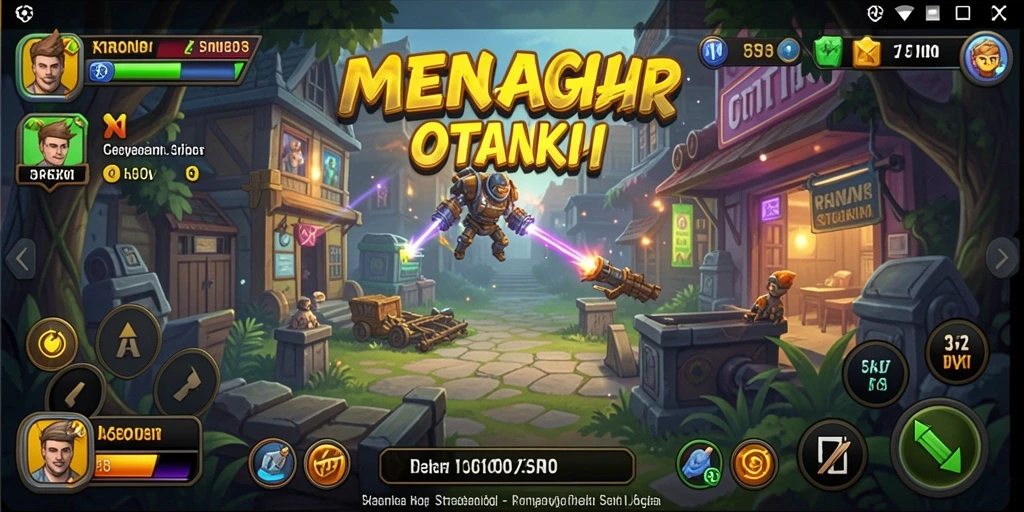 Tampilan gameplay 5RT yang strategis dan menantang.