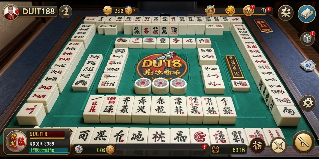 Gameplay menantang dalam Mahjong di DUIT188 yang penuh strategi.