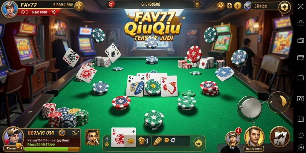 Tampilan gameplay QiuQiu FAV77 yang mengasyikkan.