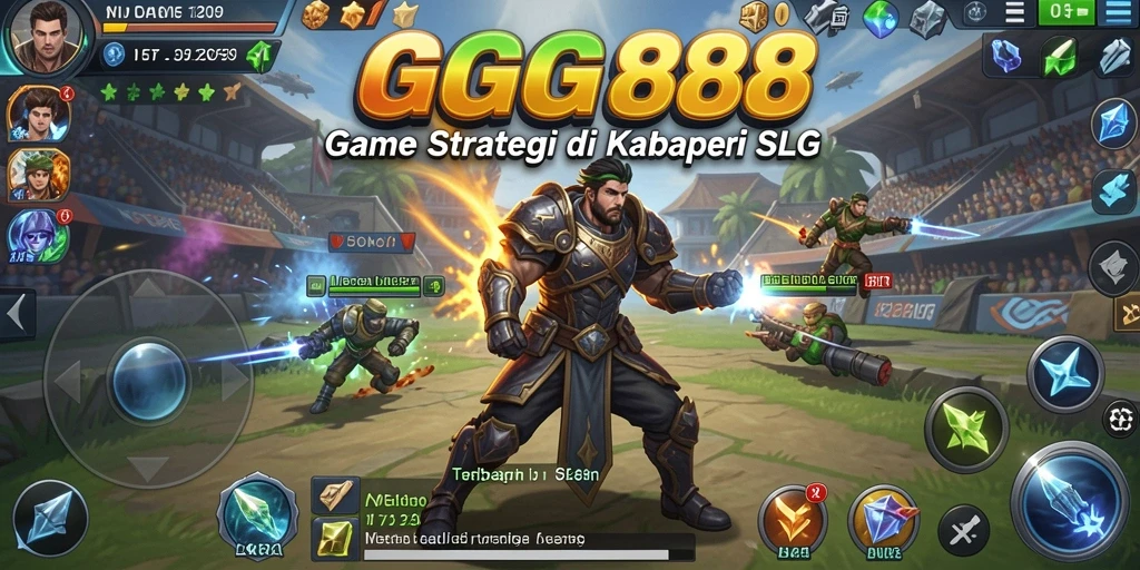 Tampilan gameplay SLG yang intens dan strategis.