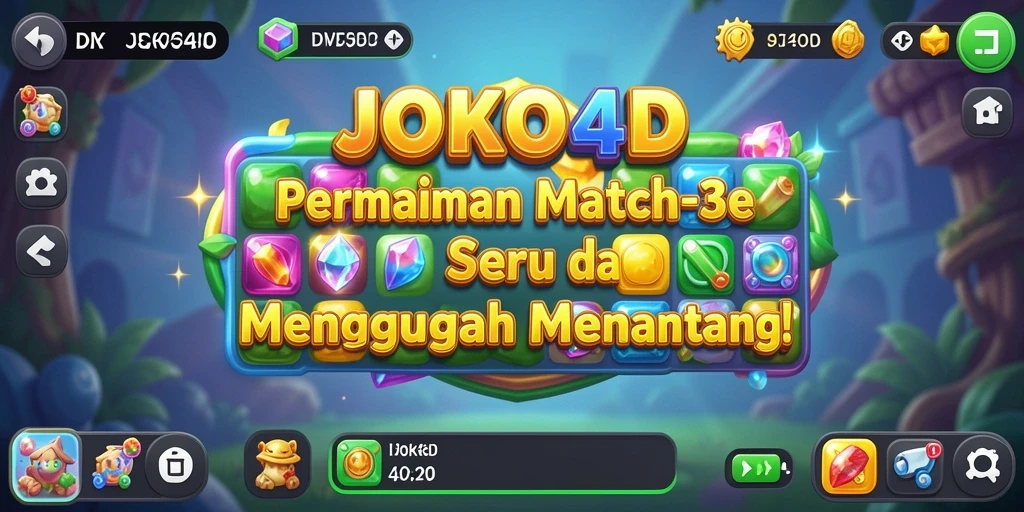 Tampilan gameplay JOKO4D yang penuh warna dan seru.