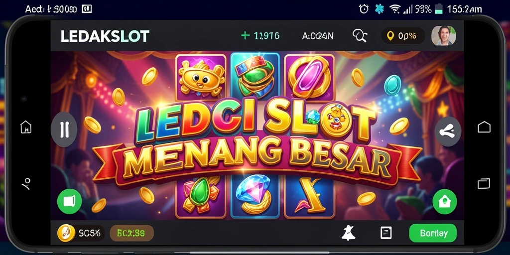 Tampilan menarik dari gameplay Slot LEDAKSLOT yang seru dan menantang.