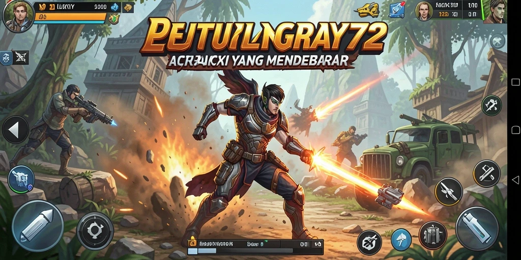 Tampilan gameplay LUCKY72 yang penuh aksi dan tantangan.
