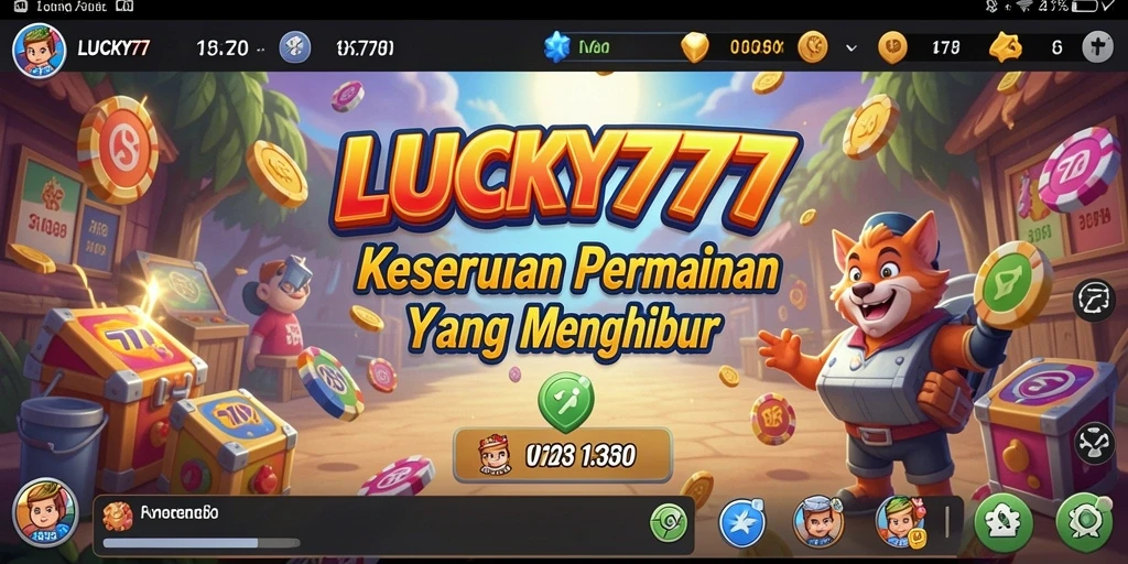 Tampilan gameplay <strong>LUCKY777</strong> yang seru dan menarik.