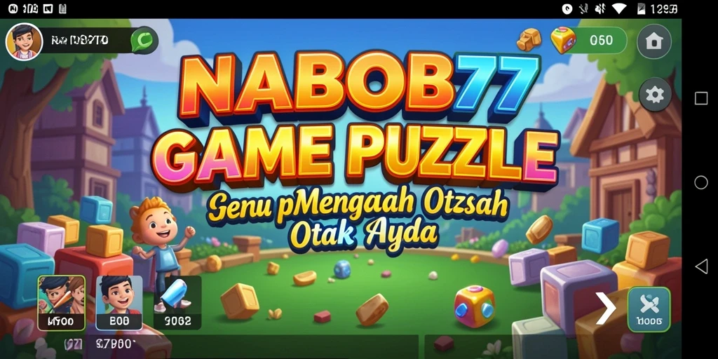 Tampilan gameplay seru dari NABOB77 dengan teka-teki challenging.
