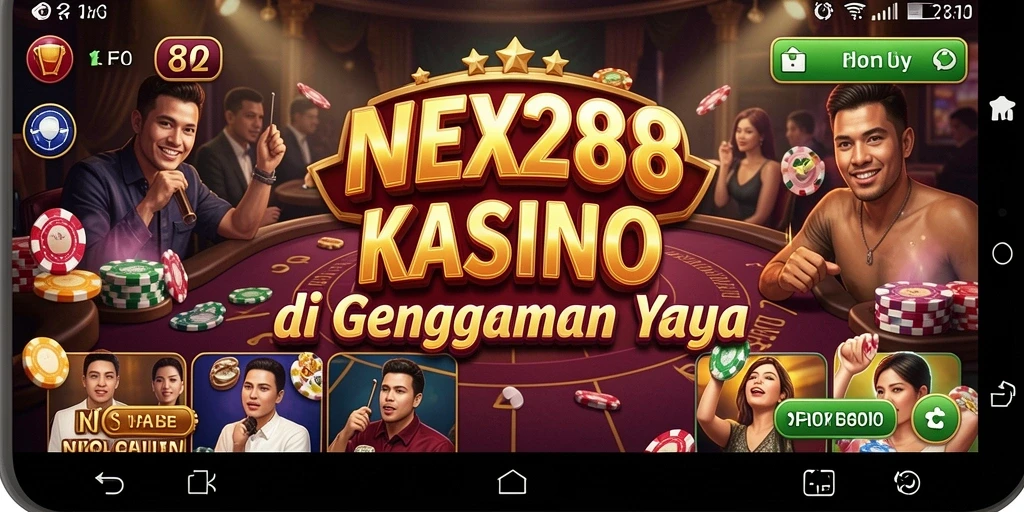 Tampilan memukau gameplay Kasino di NEX288.