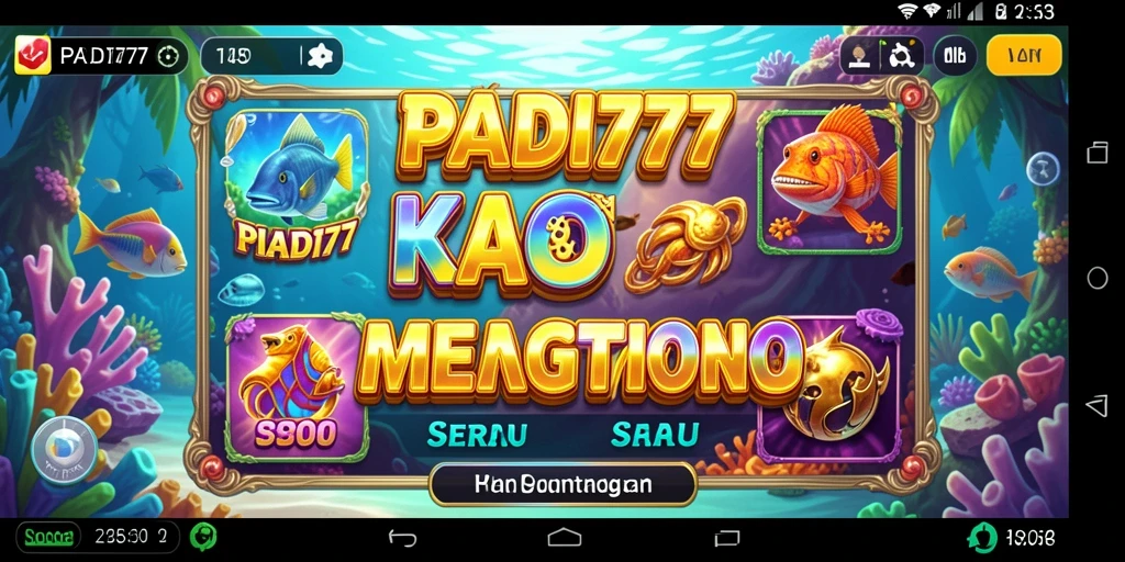 Tampilan gameplay seru dari PADI777 dengan berbagai pilihan slot.