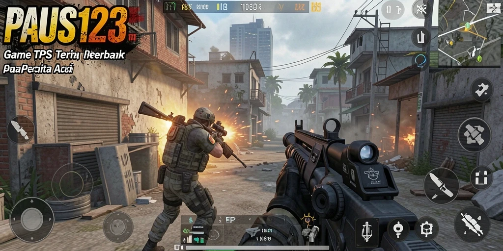 Tampilan gameplay PAUS123 dengan aksi seru dan interaksi intens.