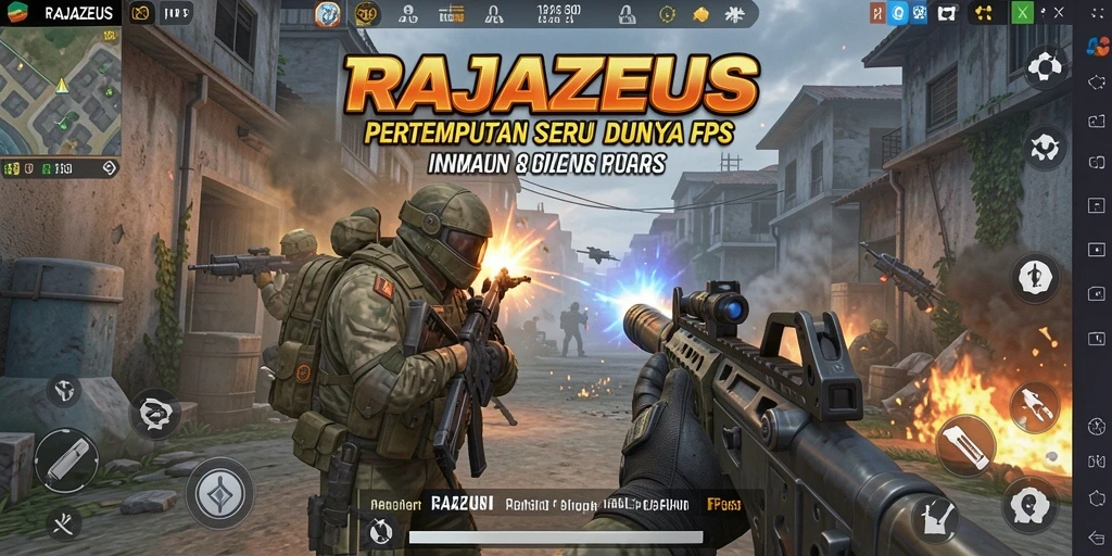 Screenshot dari gameplay RAJAZEUS dengan aksi pertarungan yang mendebarkan.