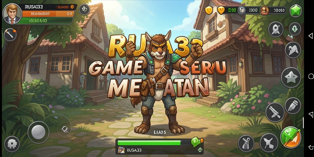 Tampilan gameplay RUSA33 dengan elemen Idle yang menarik.