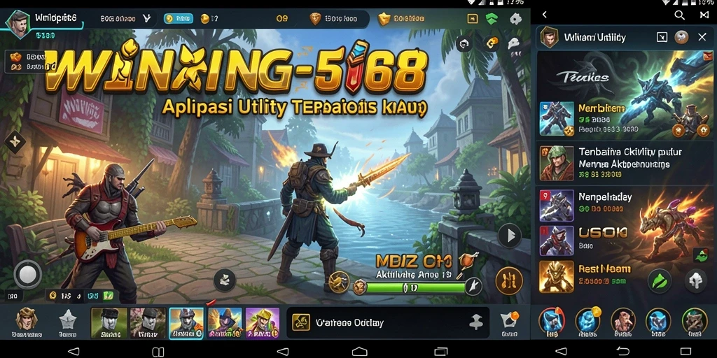 Tampilan antarmuka utama <strong>WINNING568</strong> yang intuitif untuk pengguna.